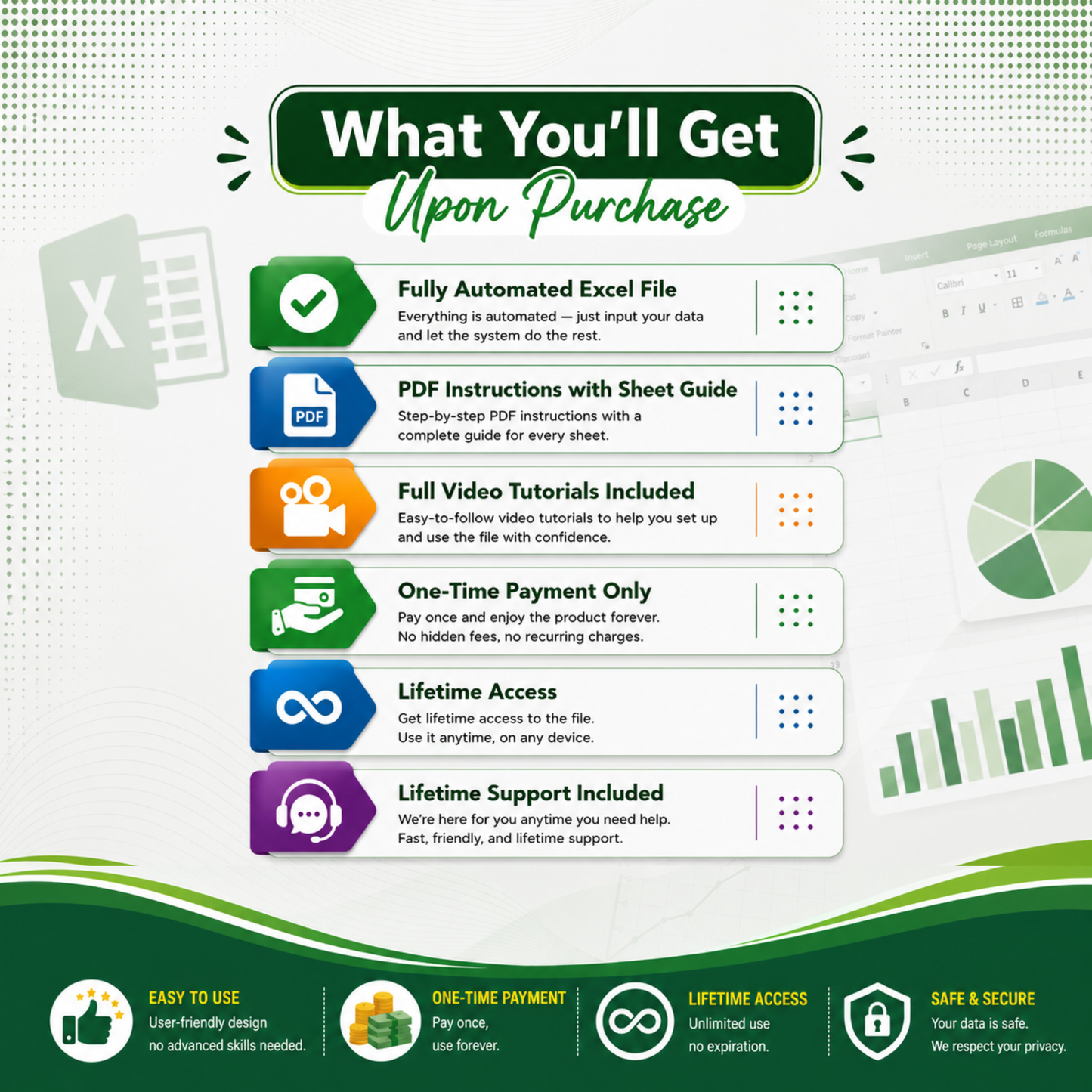 Employee Data Entry Form with Dashboard - Excel Template